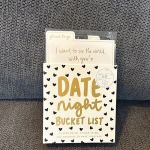 Date Night Bucket List Cards